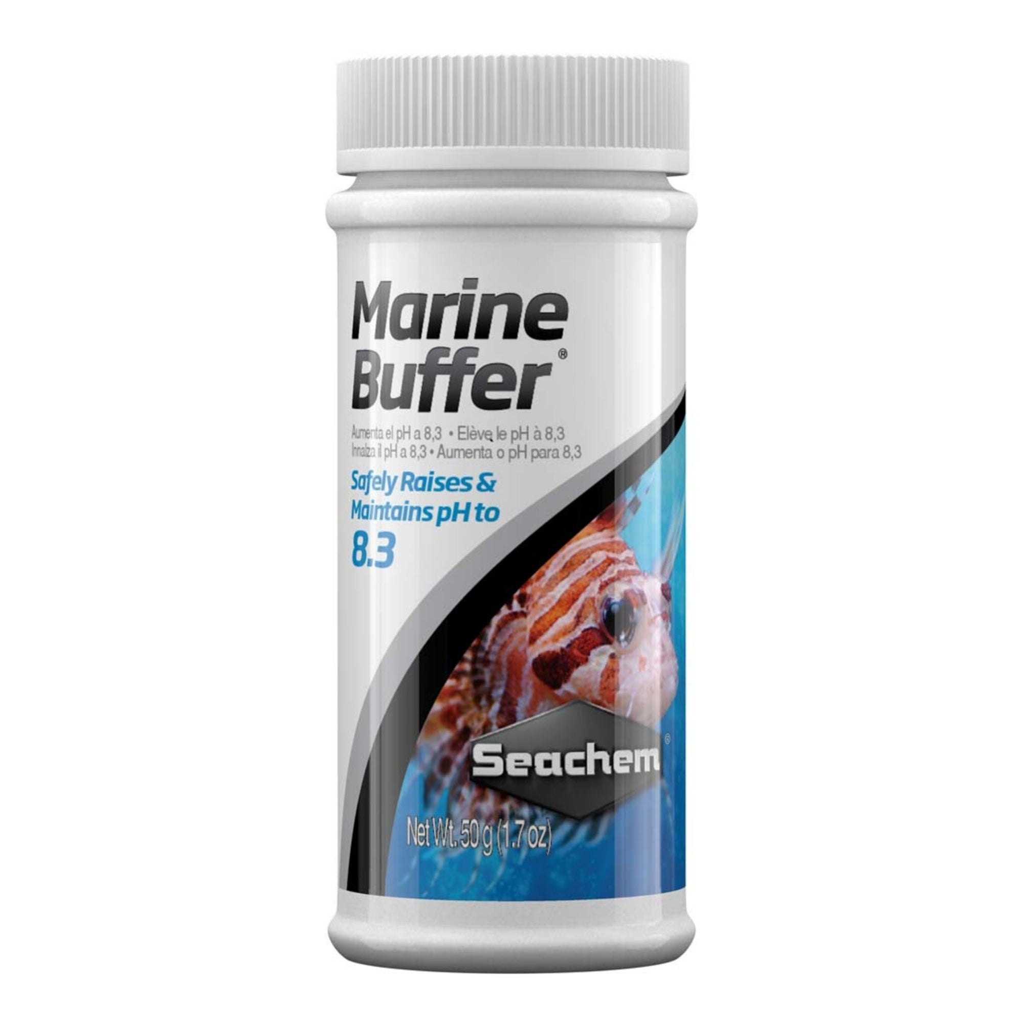 Seachem Laboratories Marine Buffer Saltwater Aquarium Water Treatment 1ea/1.8 oz