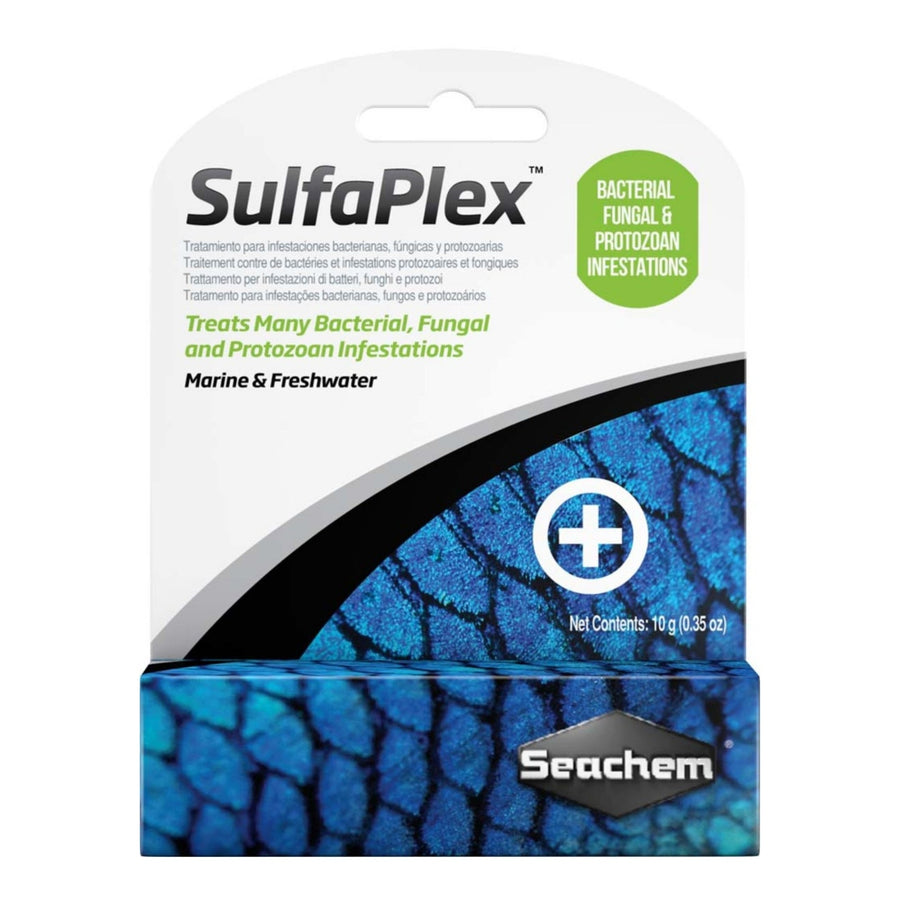 Seachem Laboratories Sulfaplex Antibiotic and Antifungal Medication 1ea/0.4 oz