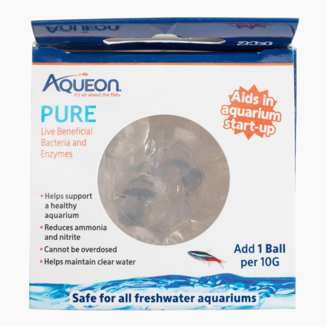 Aqueon PURE Live Beneficial Bacteria 24 Pack, 1ea/10 gal