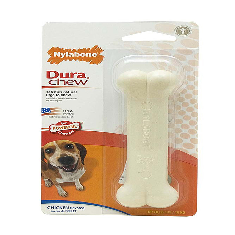 Nylabone Power Chew Dog Toy Chicken, 1ea/Medium/Wolf Up To 35 Lbs. 1 ct