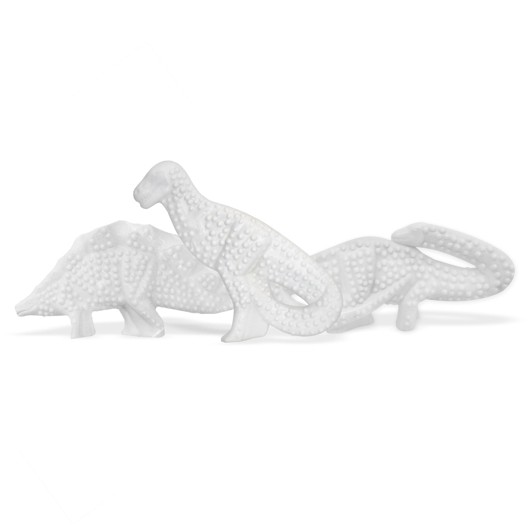 Nylabone Power Chew Dental Dinosaur Dog Toy Chicken, White, 1ea/Large/Giant Up To 50 Lbs. 1 ct