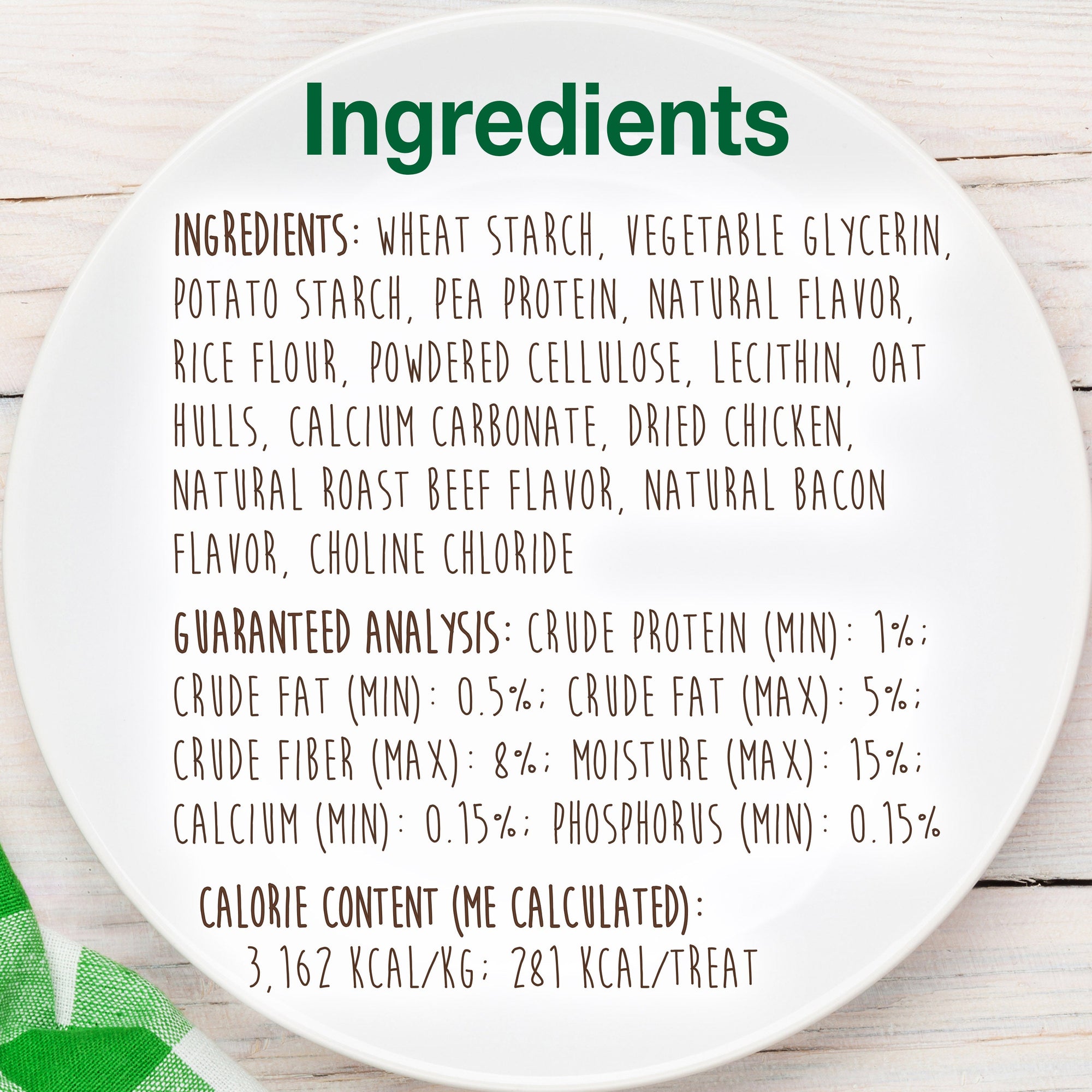 Nylabone Healthy Edibles AllNatural Long Lasting Chew Treats Chicken, 1ea/Medium/Wolf Up To 35 Lbs. 2 ct