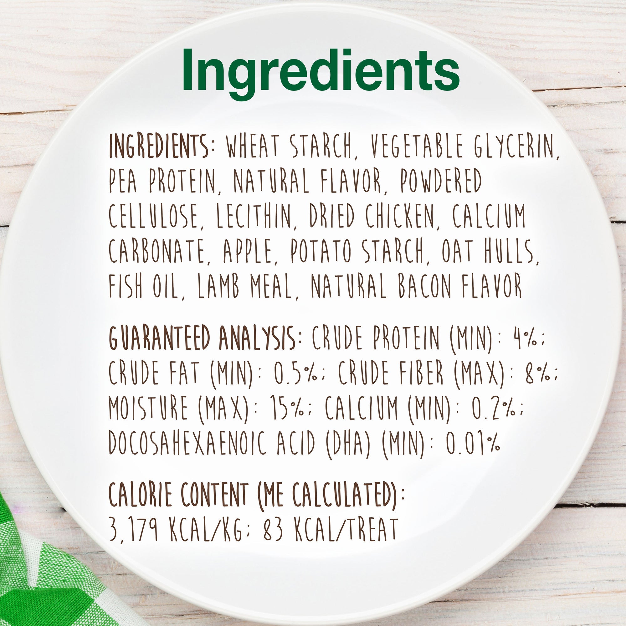 Nylabone Healthy Edibles AllNatural Long Lasting Puppy Chew Treats Lamb Apple, 1ea/SMall/Regular Up To 25 Ibs. 12 ct