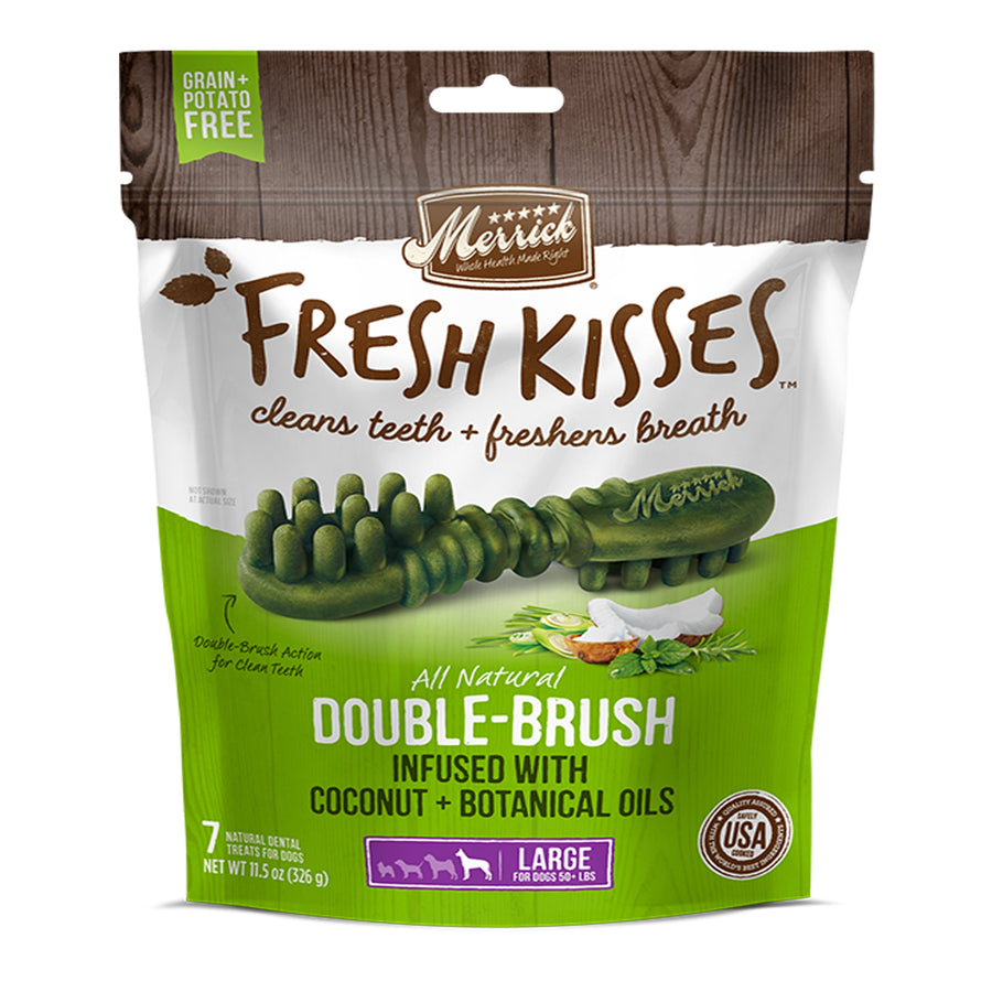 Merrick Fresh Kisses Coconut Oil For Large Dogs (70 Lbs) 11.7oz.