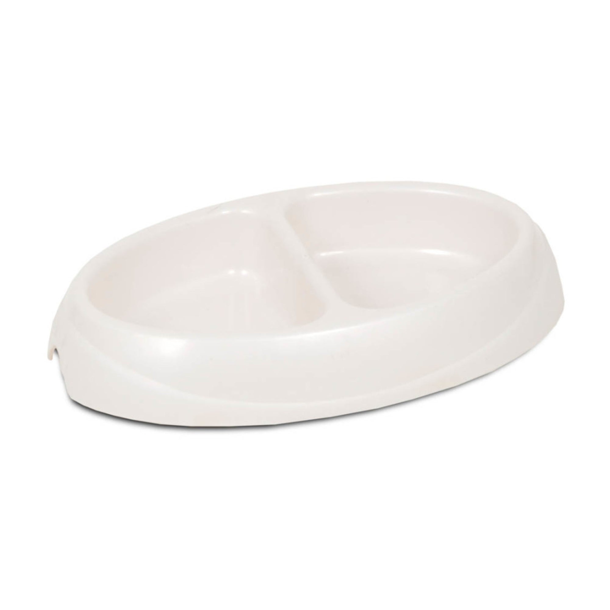 Petmate Ultra Lightweight Double Diner Cat Bowl Assorted 1ea/SM