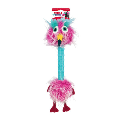 KONG Cruncheez Stretch Birds Dog Toy Assorted, 1ea/XL