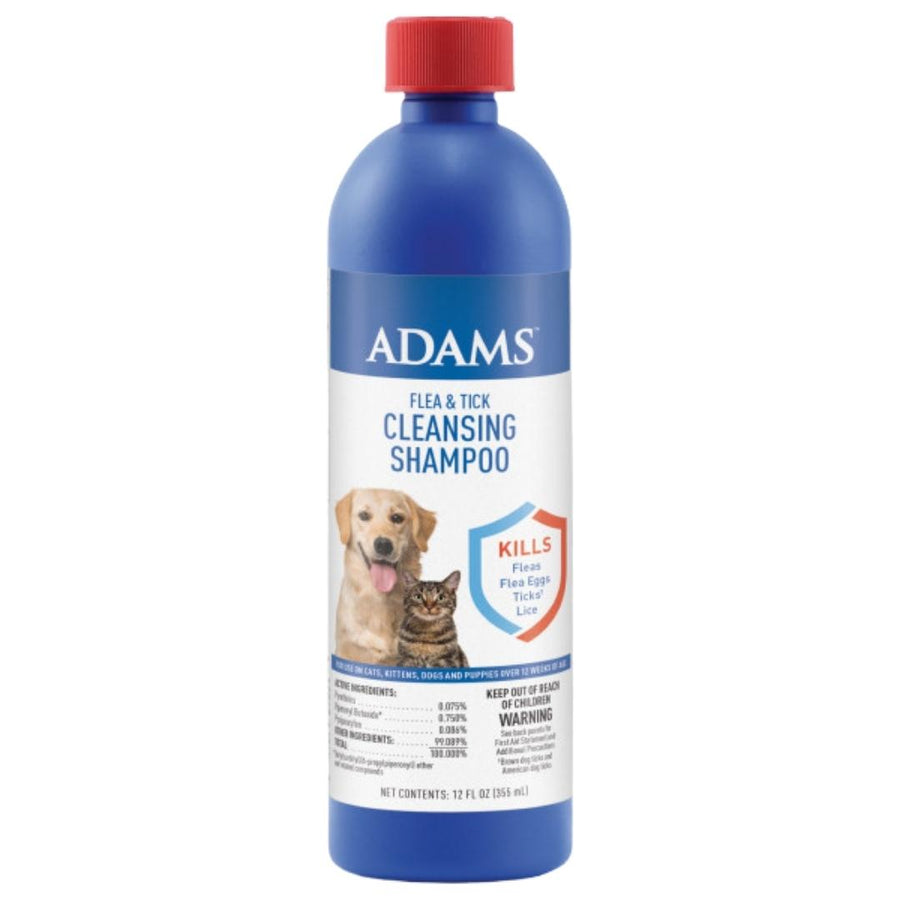 Adams Flea Tick Cleansing Shampoo Clear, 1ea/12 oz