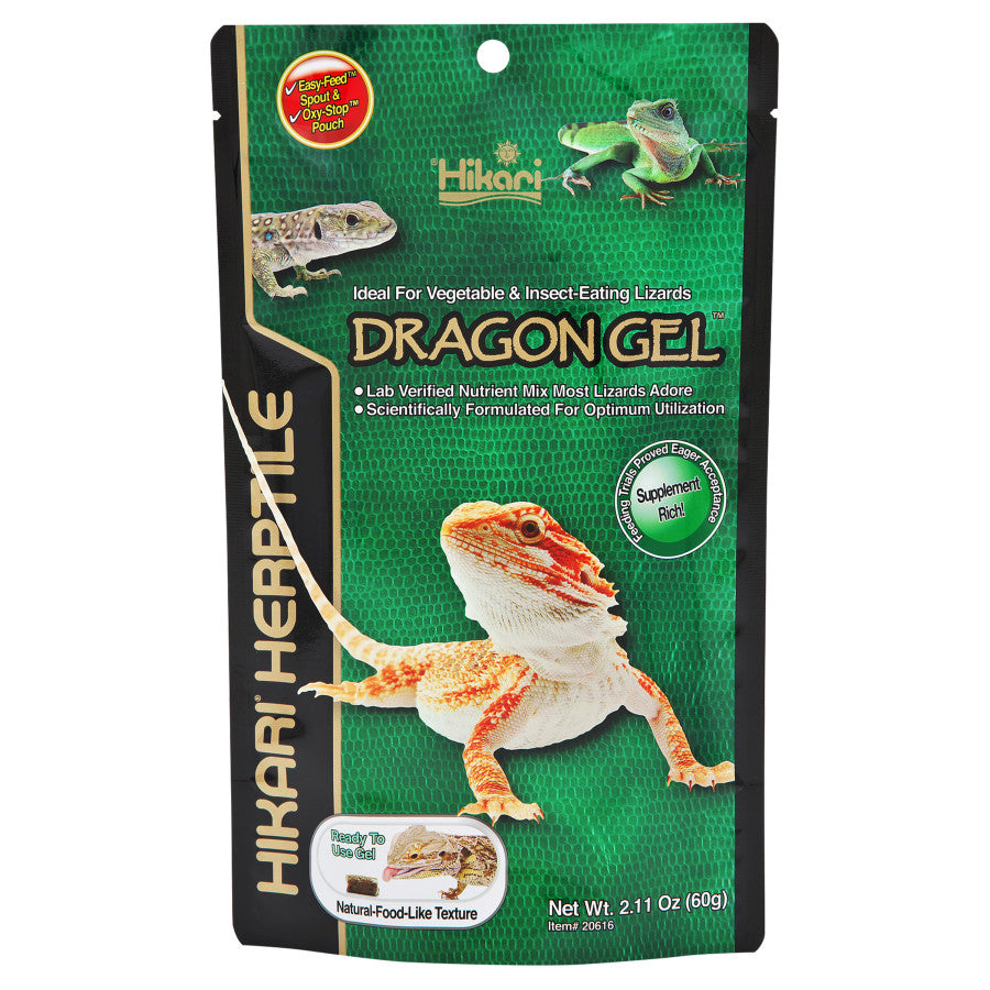 Hikari USA Herptile DragonGel Reptile Food 1ea/2.11 oz