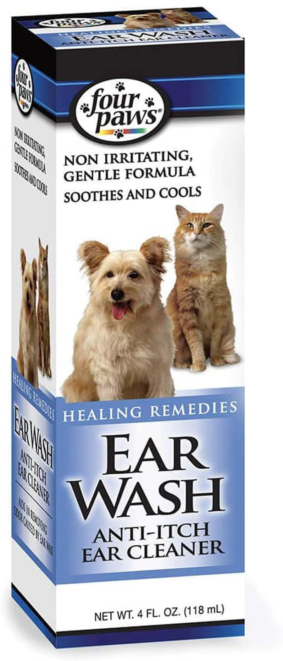Four Paws Healthy Promise Pet Ear Wash for Dogs and Cats 1ea/4 oz