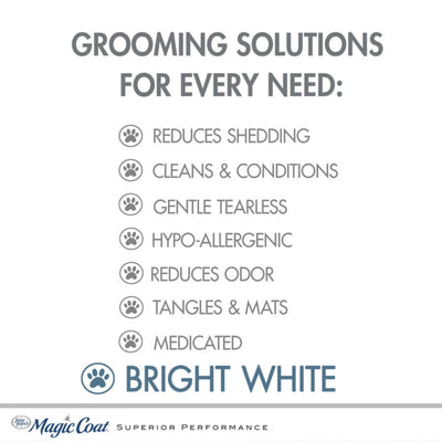 Four Paws Magic Coat Bright White Dog Shampoo Almond Shea Butter, 1ea/16 oz 1 ct