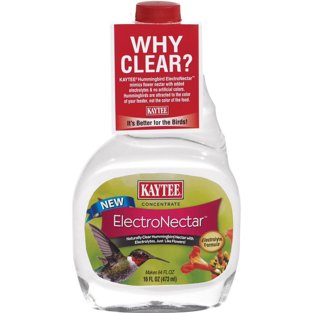 Kaytee Hummingbird ElectroNectar Concentrate Clear 6ea/16 oz