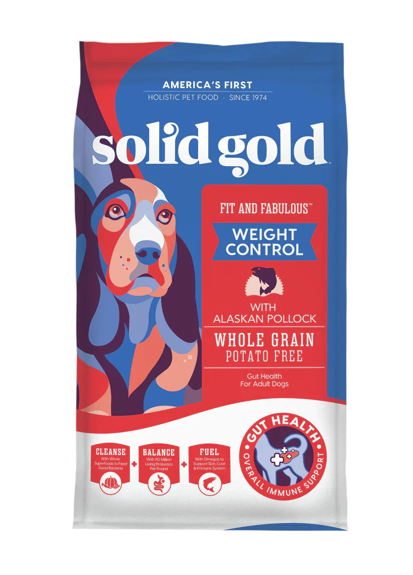 Solid Gold Dog 4Lb Fit N Fabulous Pollock
