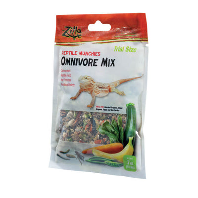 Zilla Reptile Munchies, Omnivore Mix 1ea/.7 oz