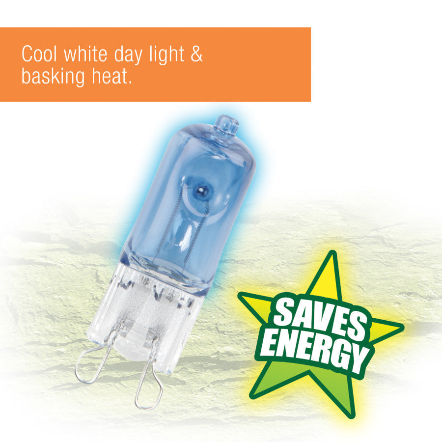 Zilla Mini Halogen Bulb Day Blue, 1ea/25 W