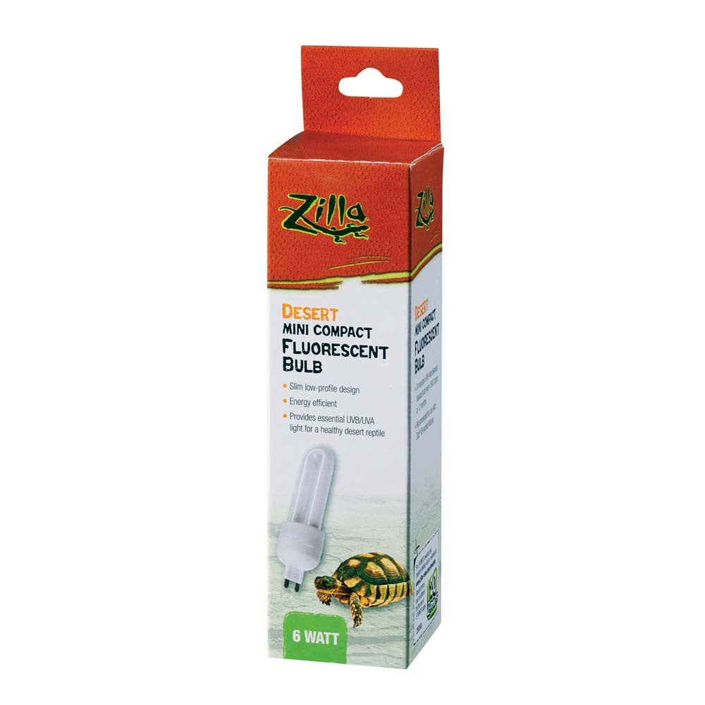 Zilla Mini Compact Fluorescent Bulbs Desert, 1ea/One Size