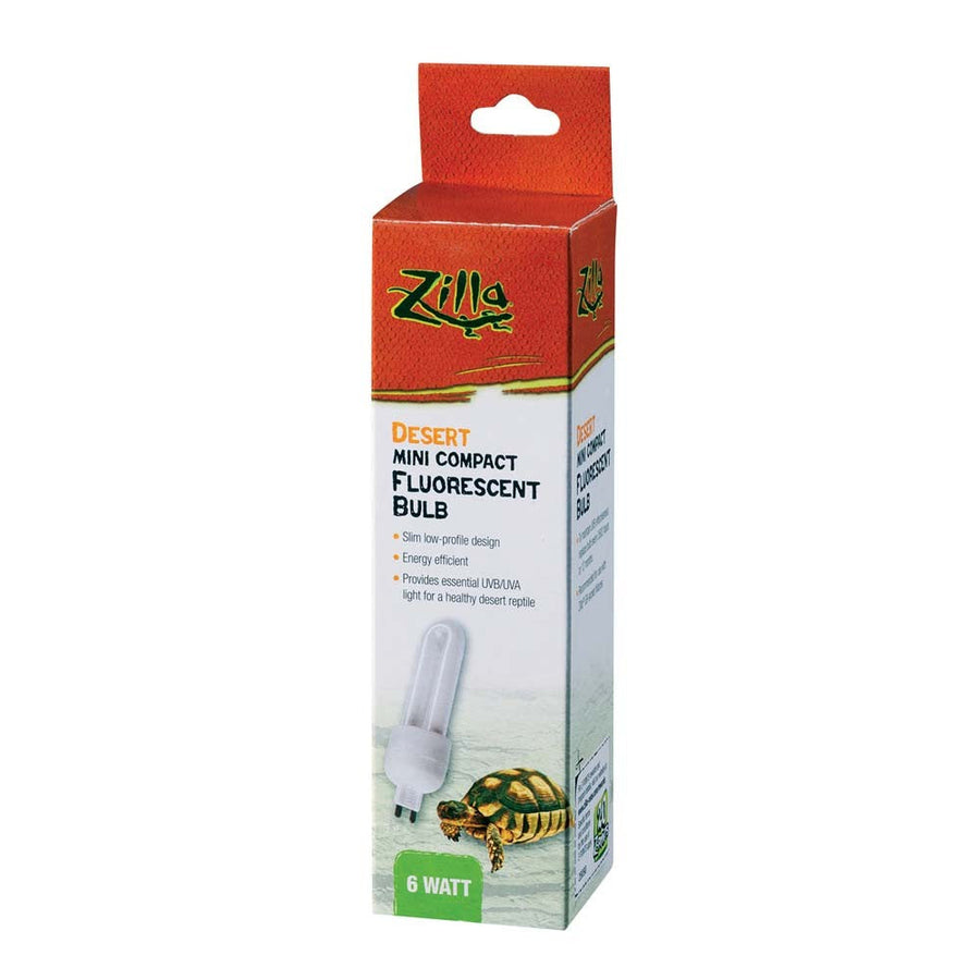 Zilla Mini Compact Fluorescent Bulbs Desert, 1ea/One Size
