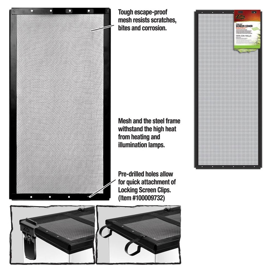 Zilla Fresh Air Screen Cover 1ea/30 X 12 in