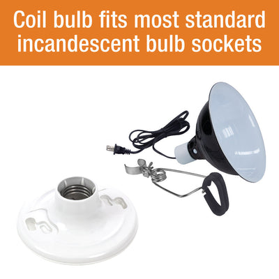 Zilla Fluorescent Coil Bulb Desert, 1ea/20 W