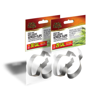 Zilla Nonlocking Screen Clips 1ea/Large