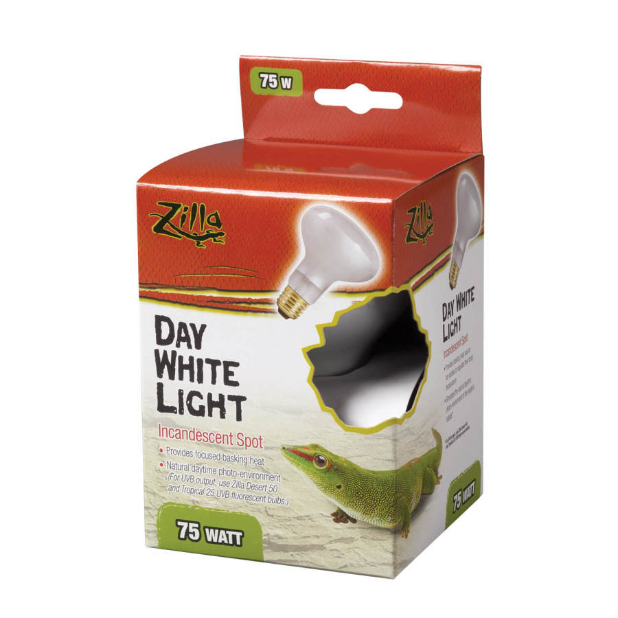 Zilla Incandescent Spot Bulb Day White, 1ea/75 W