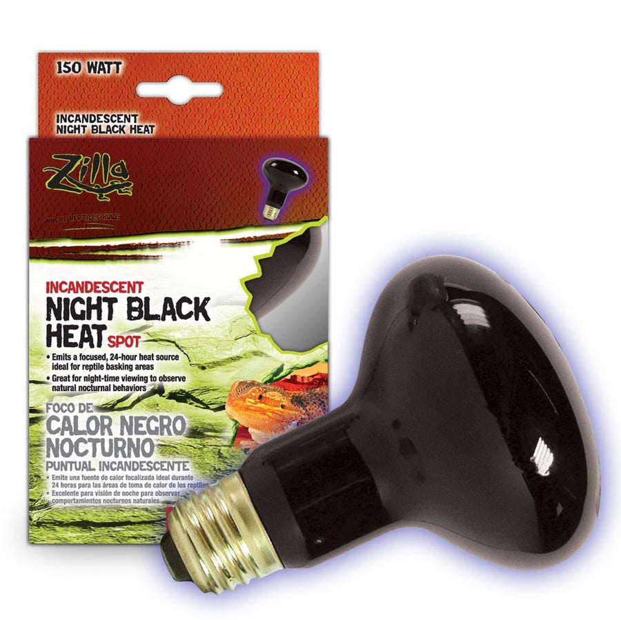Zilla Incandescent Spot Bulb Night Black, 1ea/150 W