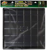 Zoo Med ReptiBreeze Substrate Bottom Tray Black, 1ea/24 In X 24 in