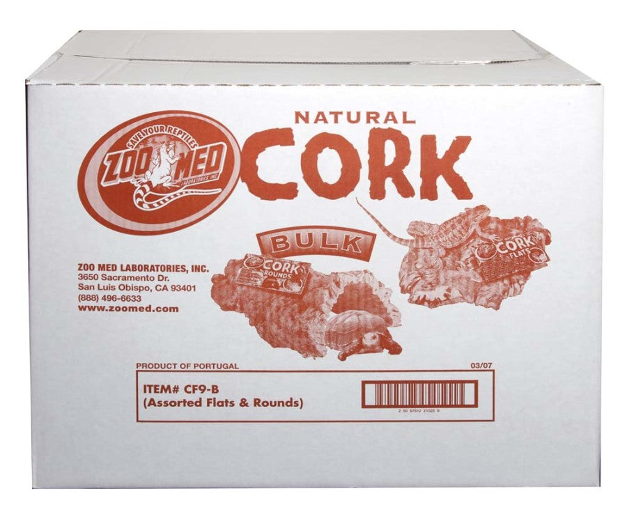 Zoo Med Natural Cork Bark Round Brown, 1ea/15 lb