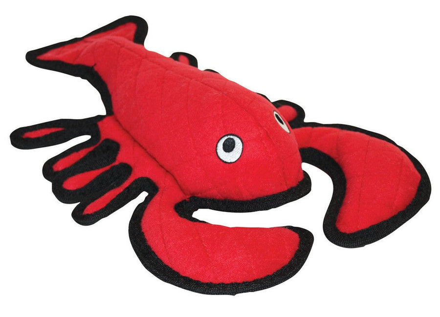Tuffy Ocean Creature Lobster Durable Dog Toy Red, 1ea/15 in