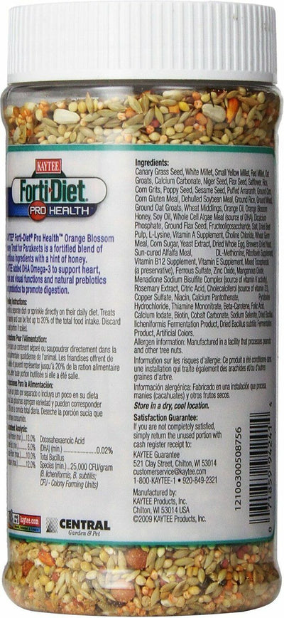 Kaytee Orange Flavored Treat Parakeet 1ea/10 oz