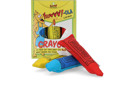 Yeowww ola Crayons Catnip Cat Toy