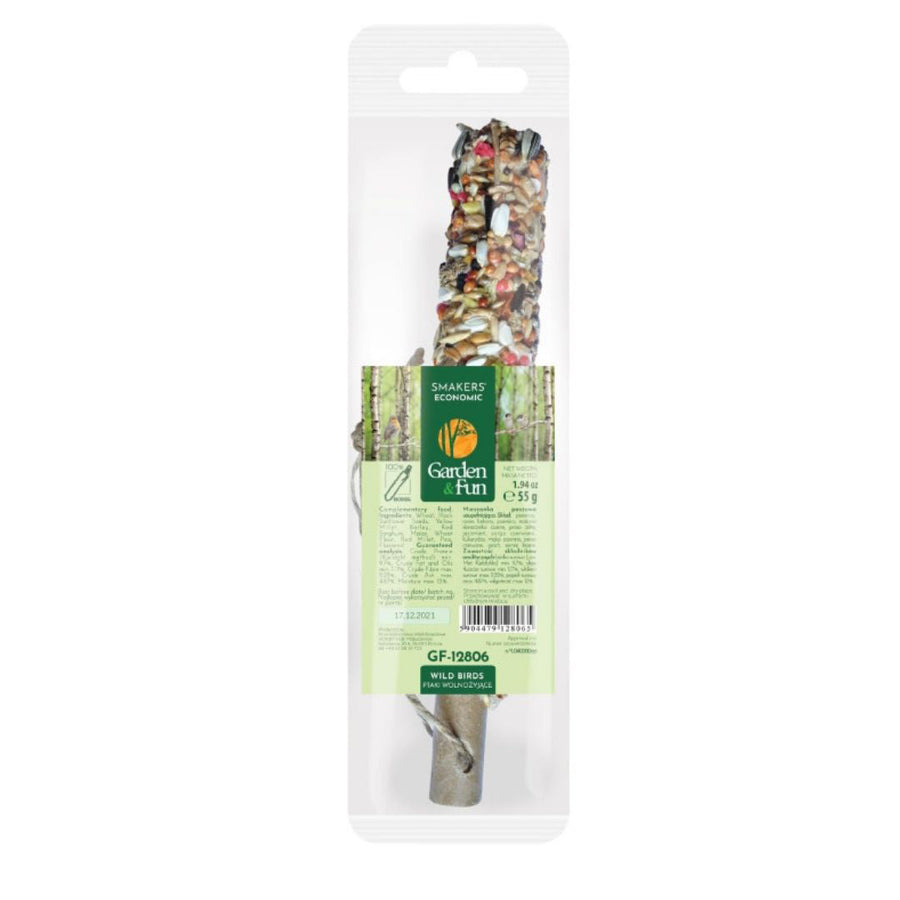 A & E Cages Smakers Garden Fun Economic Food Stick for Wild Birds 20ea/1.94 oz.