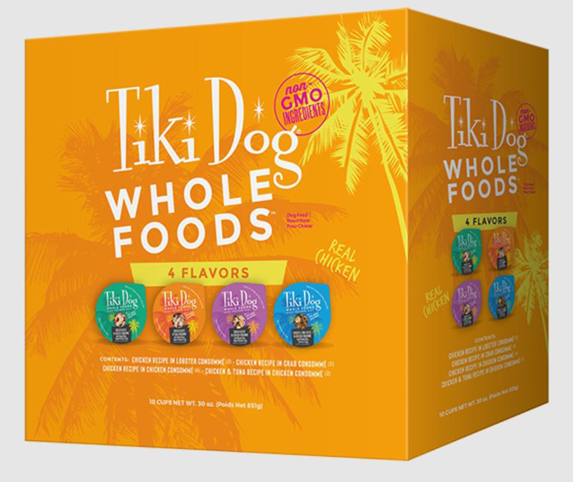 Tiki Pet Dog Wholefoods 3oz. Variety Pack (Case of 10)