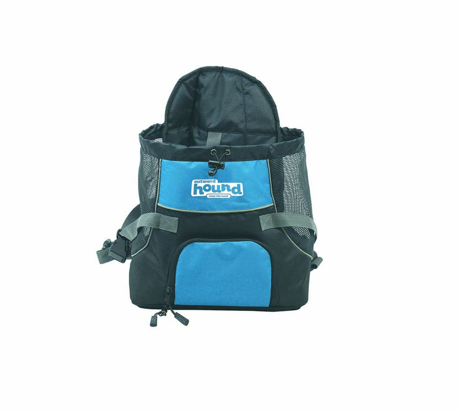 Outward Hound Pooch Pouch Dog Front Carrier Blue 1ea/MD, 11In X 14.88 in