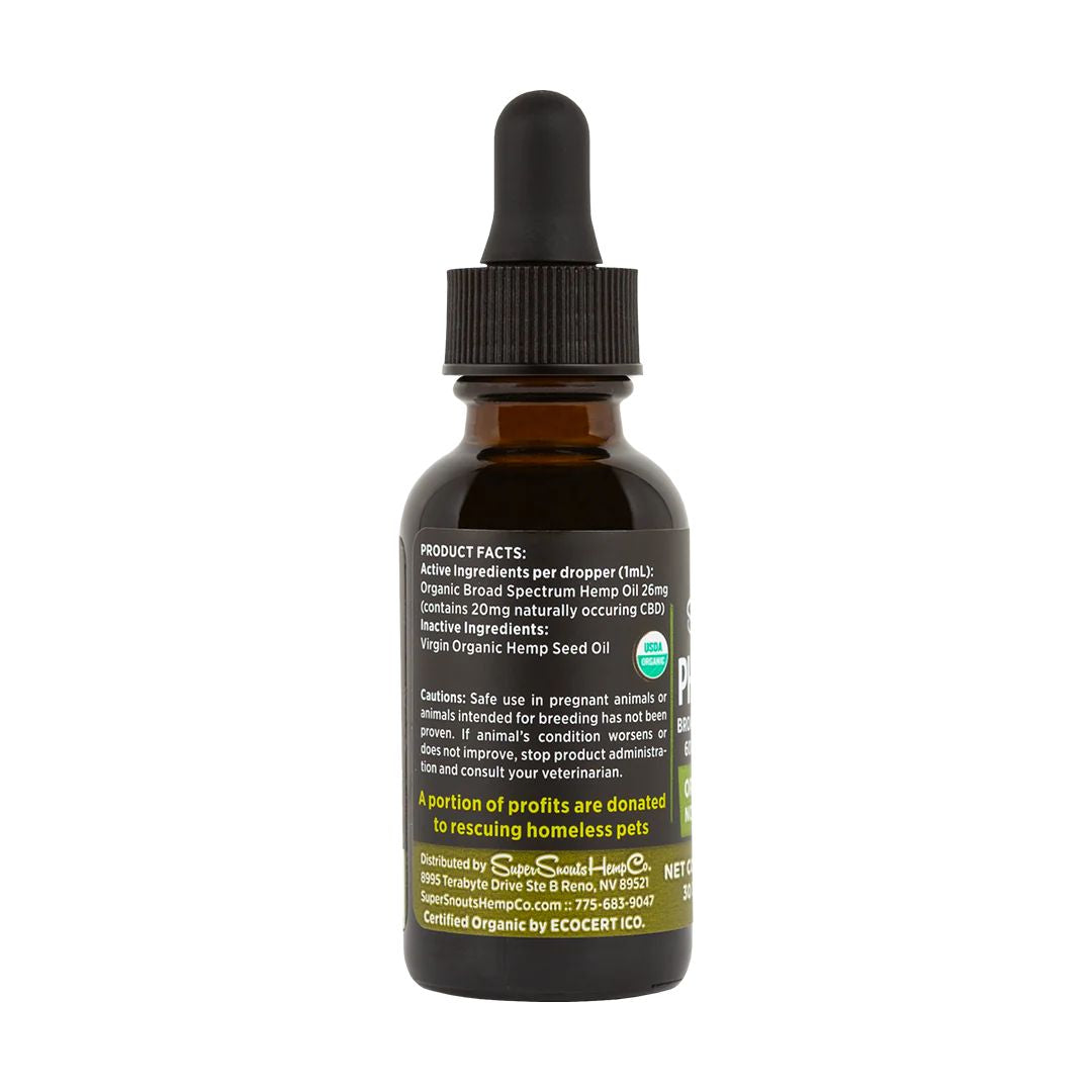 Super Snout Dog Cat Broad Oil 600Mg 1Oz