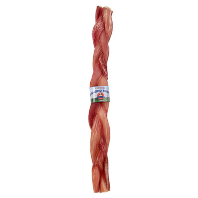 Lennox Braided Bully Stick 12" Display Box (Case of 16)