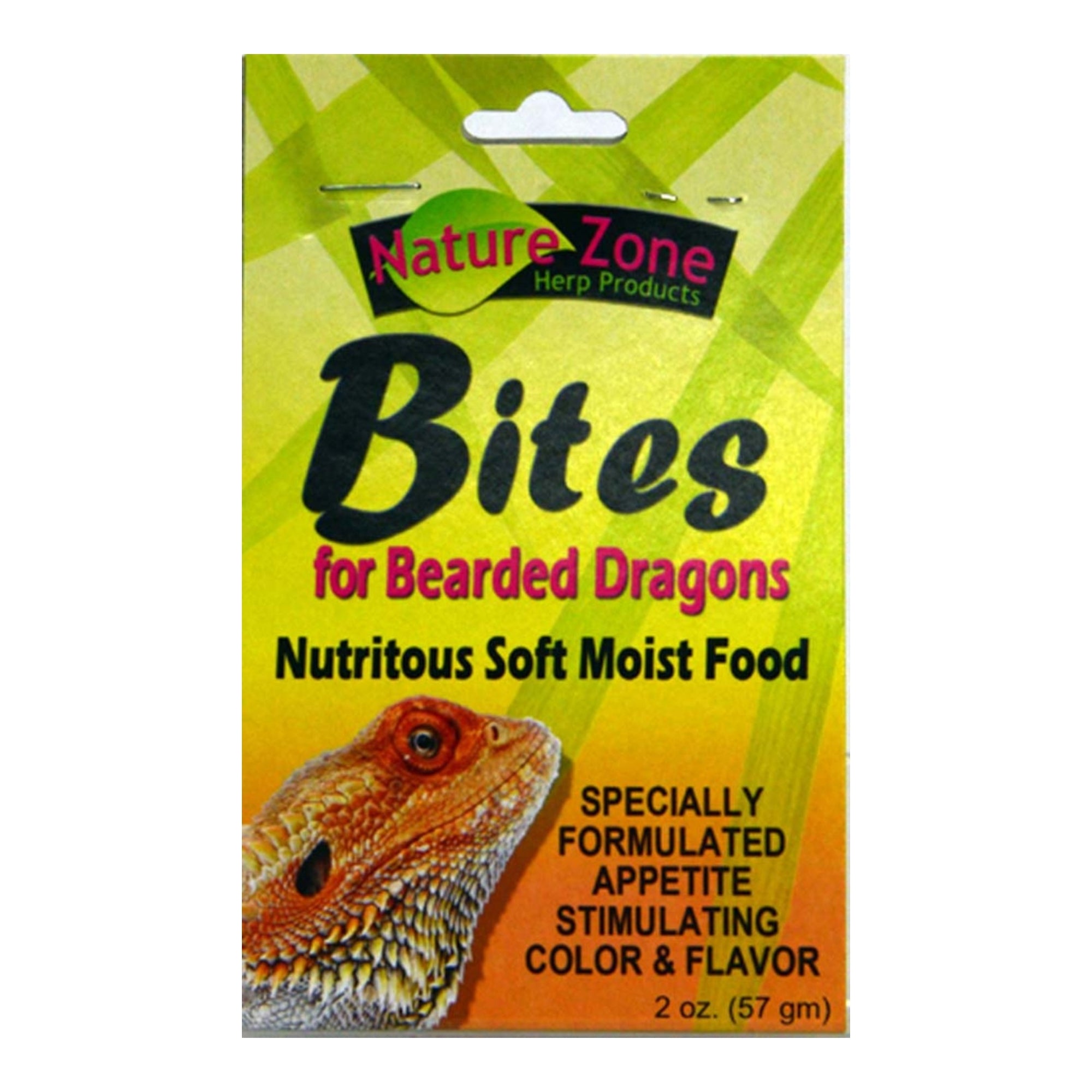 Nature Zone Bearded Dragons Bites Gel Food 1ea/2oz.