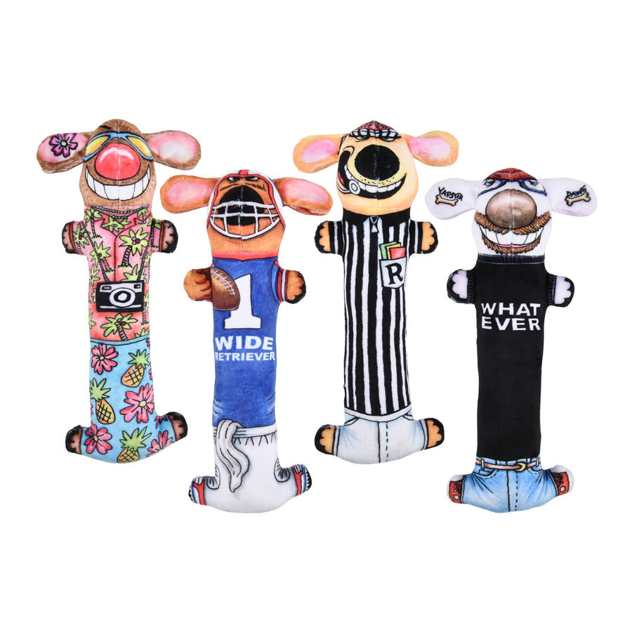 Multipet Fuzzu Loofa Dogs 12"