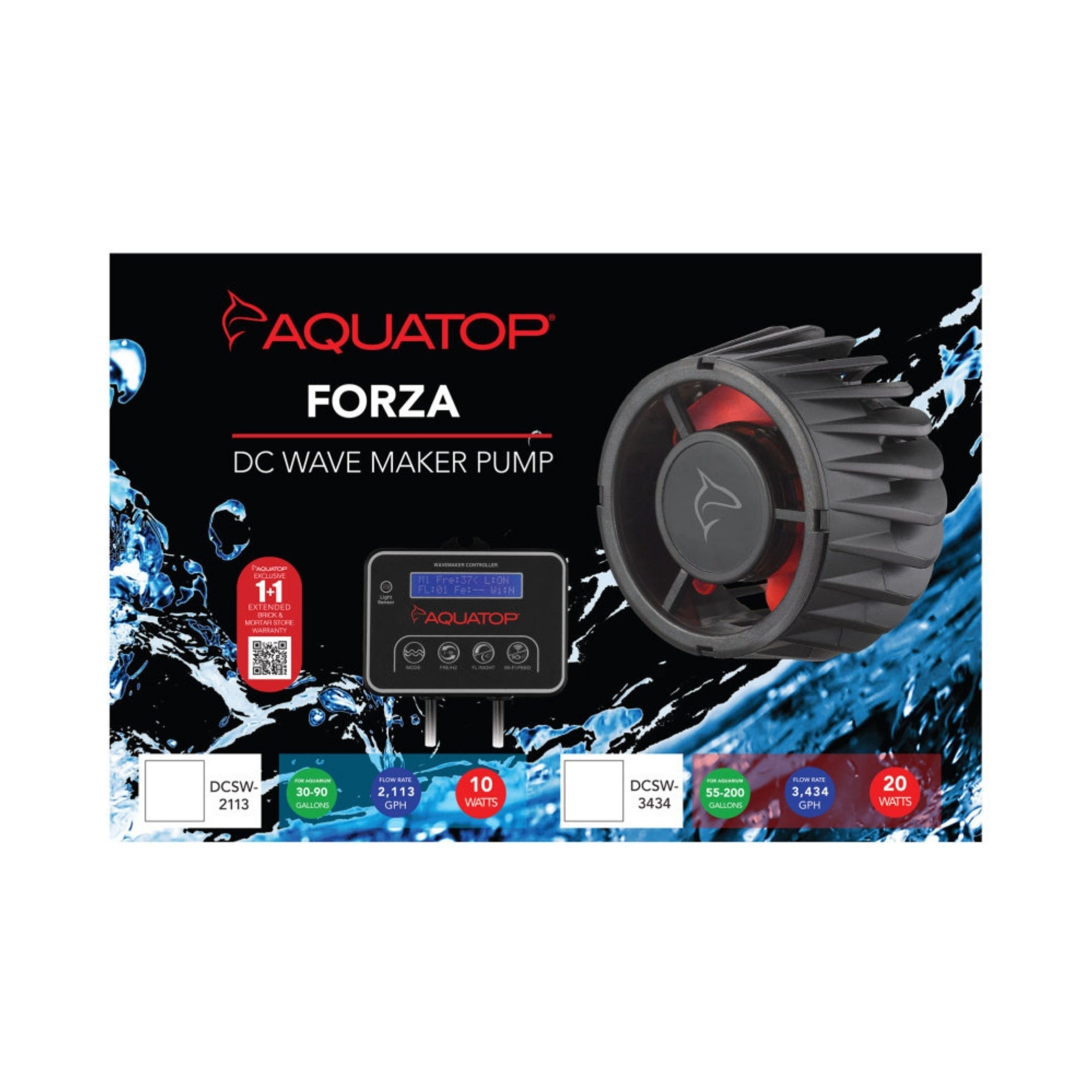 Aquatop Forza DC Wave Maker Pump 20w 3434gph