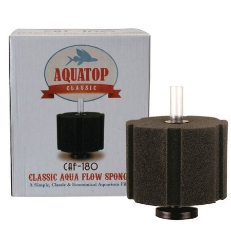Aquatop Classic Aqua Flow CAF-180 Internal Sponge Filter Black