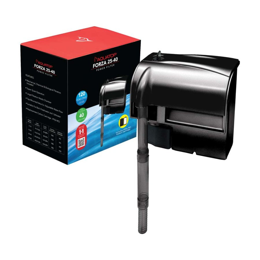 Aquatop FORZA 25-40 Power Filter Black 120 GPH