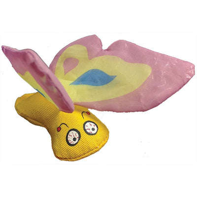 Yeowww Butterfly Catnip Cat Toy Purple,