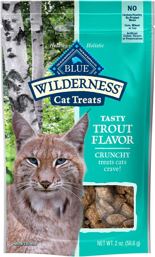 Blue Wilderness Cat Crunchy Trout 2oz. (Case of 12)