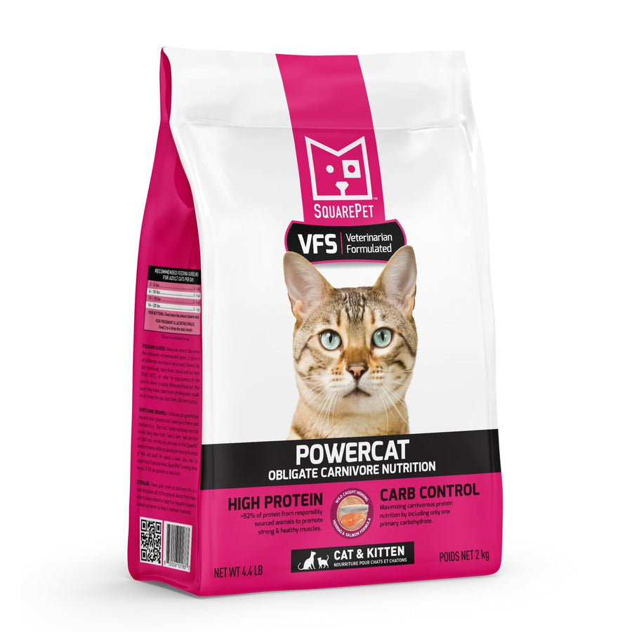 Square Pet VFS Powercat 4.4Lb Herring Salmon