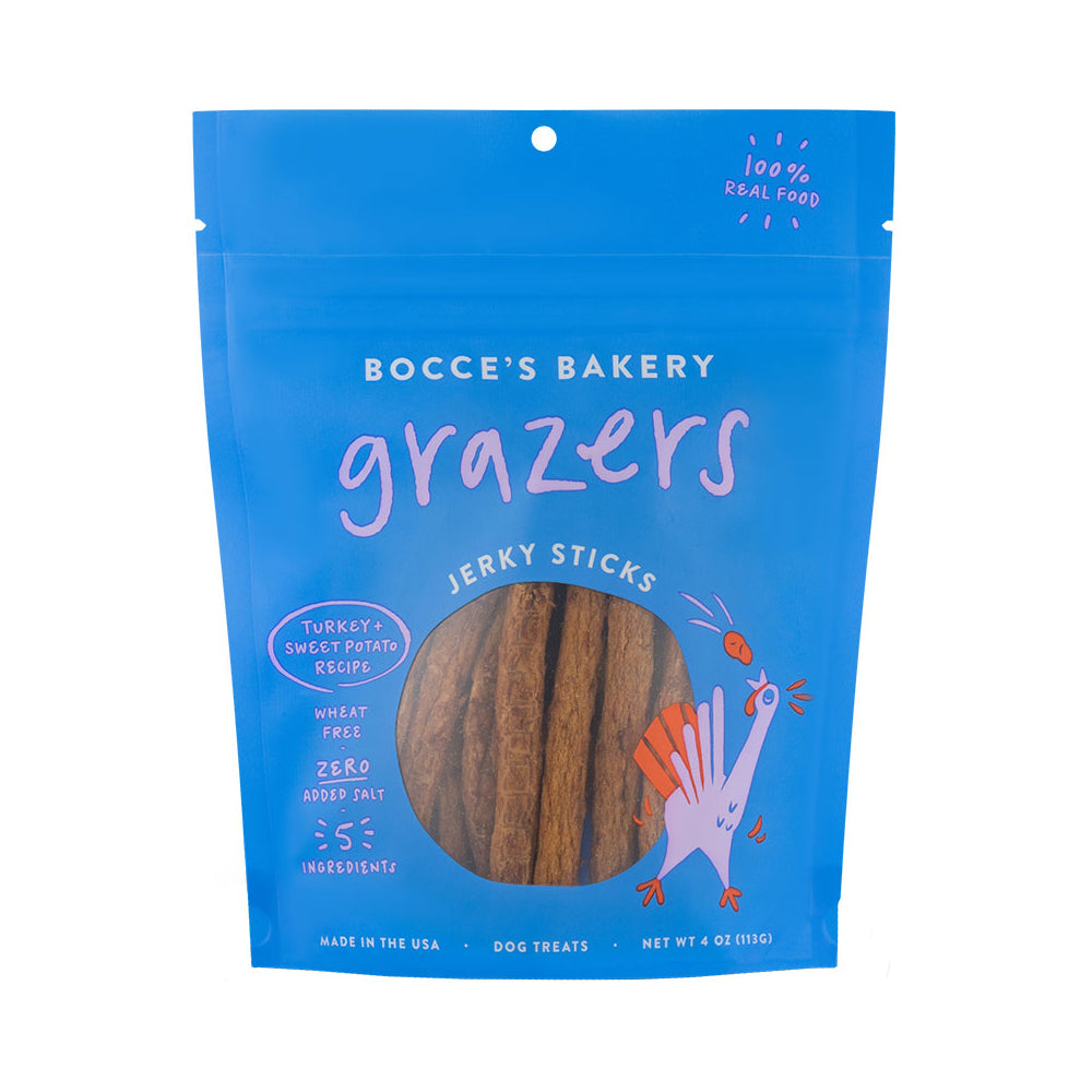 Bocces Dog Grazers Turkey 4 oz