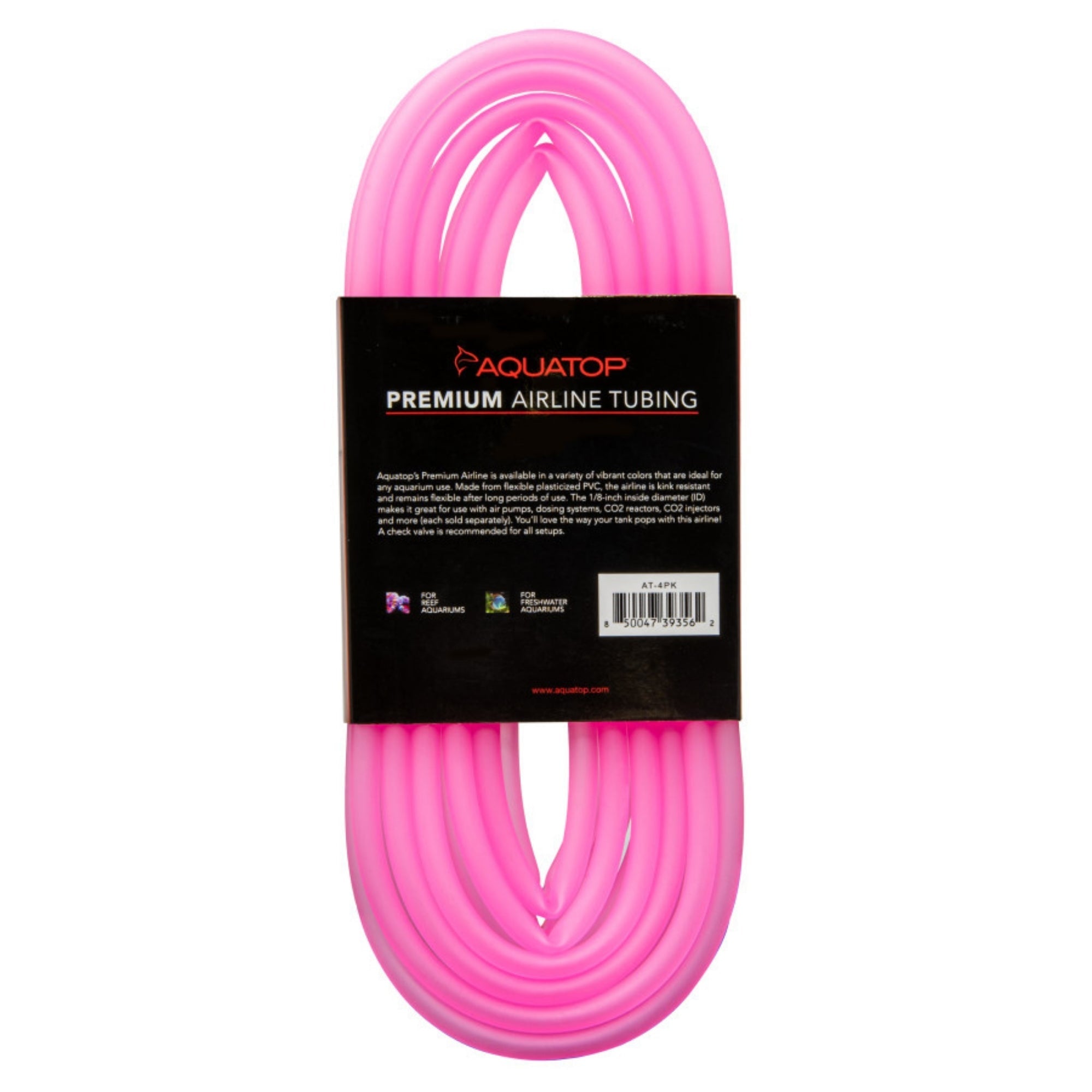 Aquatop Airline Tubing Pink 13ft