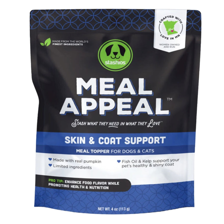 Stashios Meal Appeal Bulk Skin & Coat 4oz. 3 packs