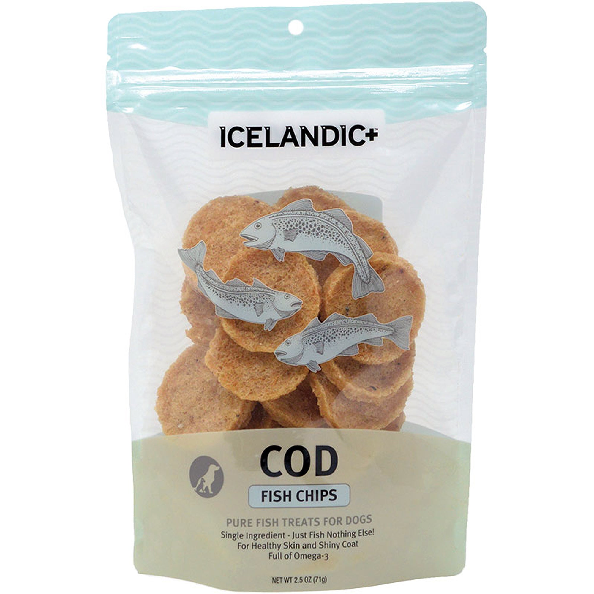 Icelandic Fish Treat - Cod Fish Chips Single Bag