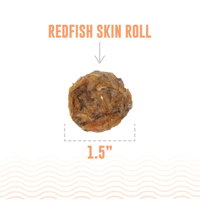 Icelandic Redfish Skin Rolls Single Bag