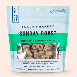 Bocces Bakery Dog Soft And Chewy Sunday Roast 6oz