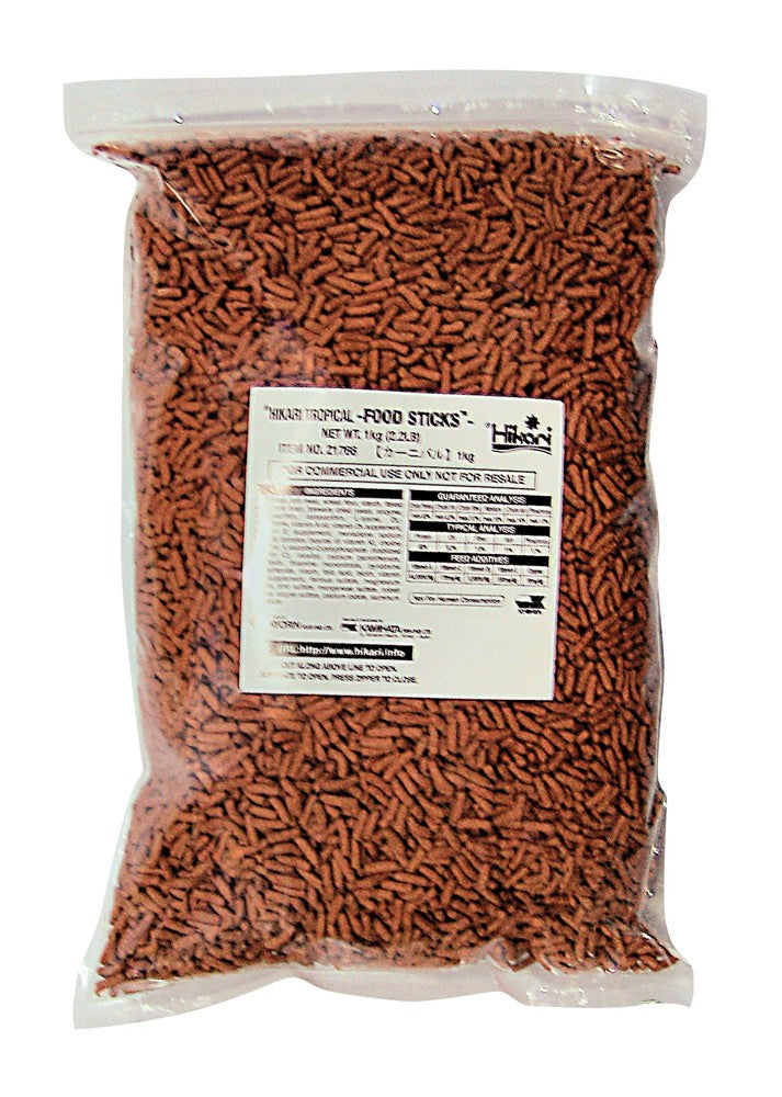 Hikari USA Food Sticks Floating Fish Food 2.2 lb